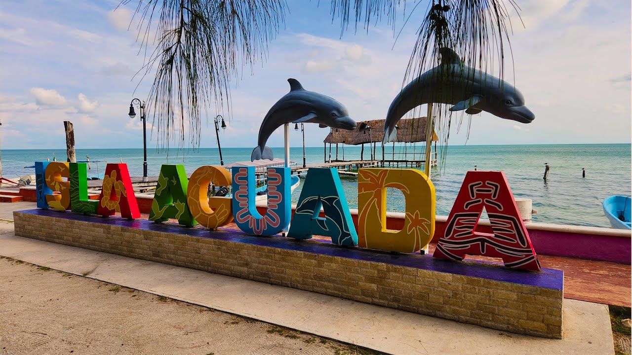 Isla Aguada Pueblo magico Campeche Mexico