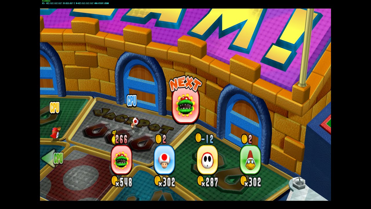 [TAS] Mario Super Sluggers (Toy Field/10 Turns)
