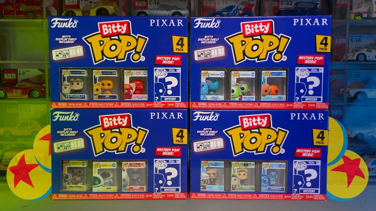 Pixar | Funko Bitty Pop [Unboxing]