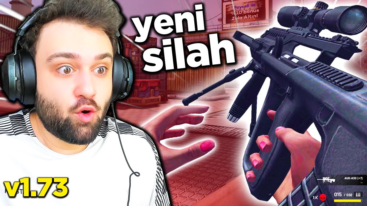 YENİ SİLAH GELMİŞŞ!! ZULA V1.73 AUG A3S +7 BASTIM OYNADIM!!