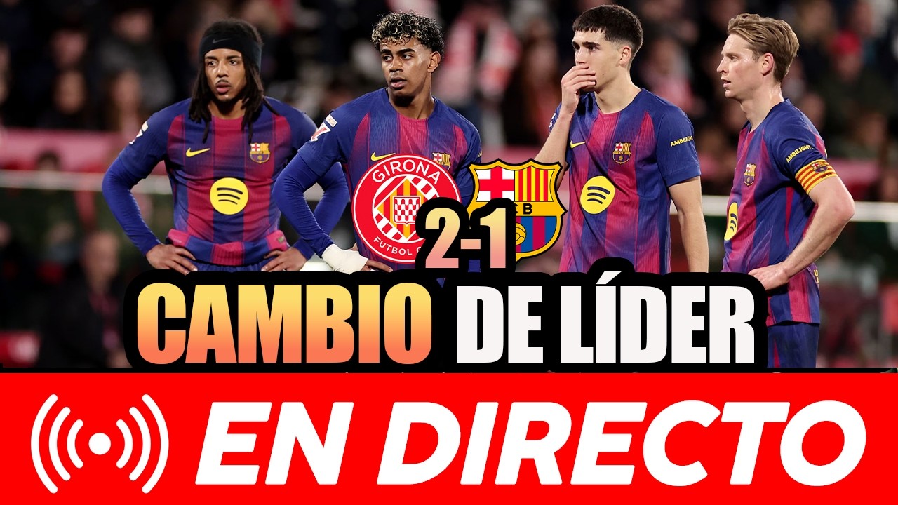 🚨🚨 PINCHAZO DEL BARÇA (2-1) Y EL MADRID ES NUEVO LÍDER DE LA LIGA