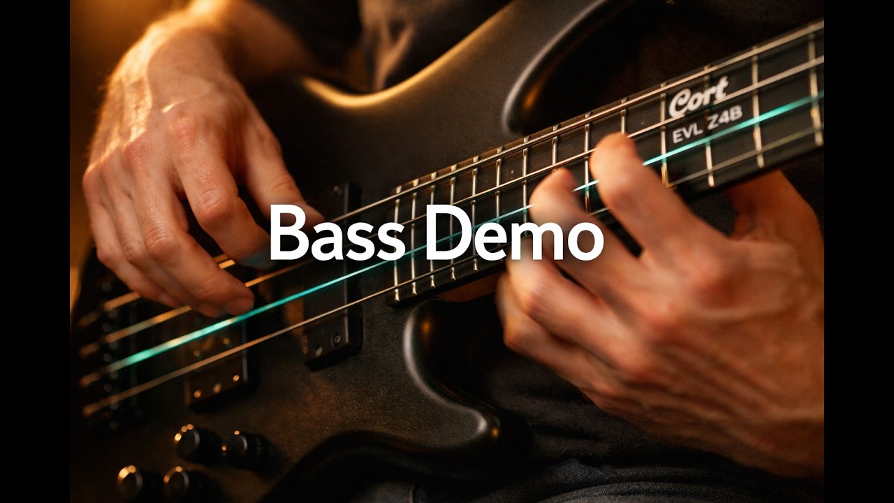 Cort EVL Z4B Bass Demo | Modern Tone & Aggressive Groove #Basslove