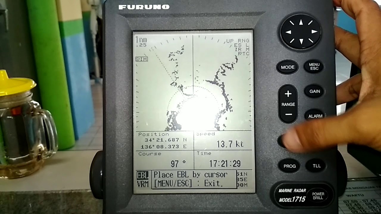 Radar furuno 1715