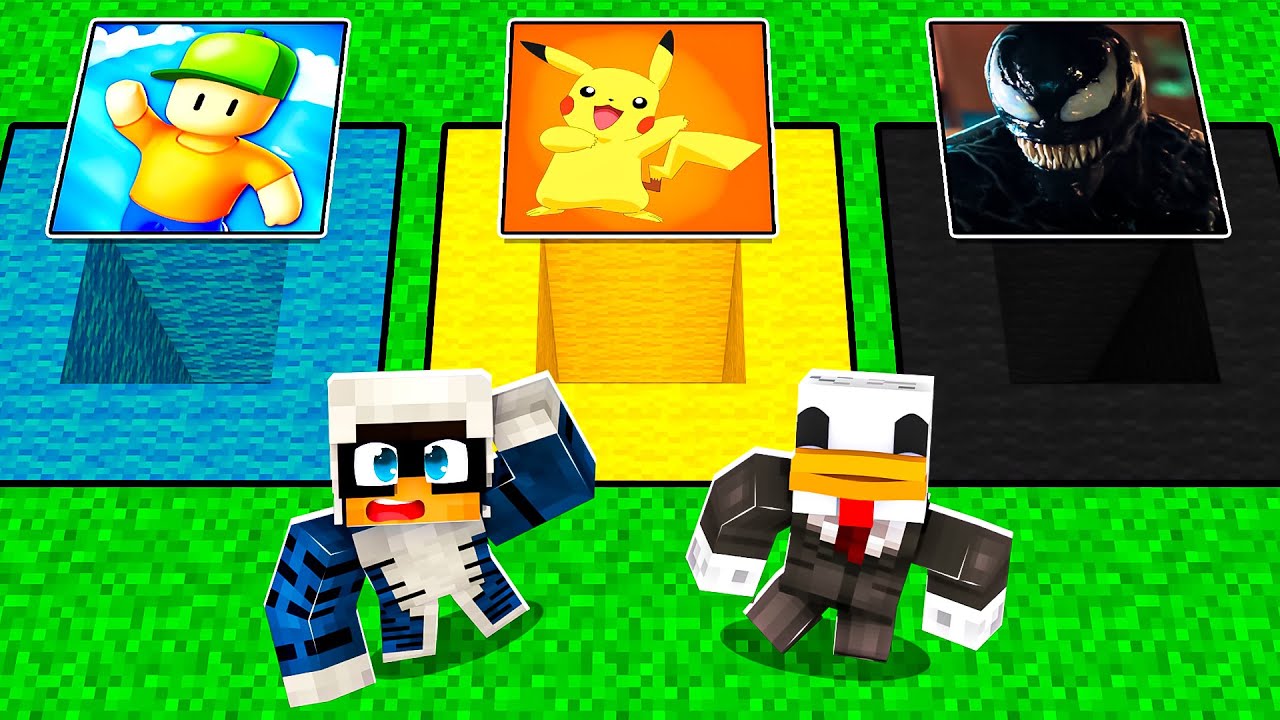 NON CADERE NEL BUCO SBAGLIATO DEI SUPERCATTIVI - MINECRAFT ITA