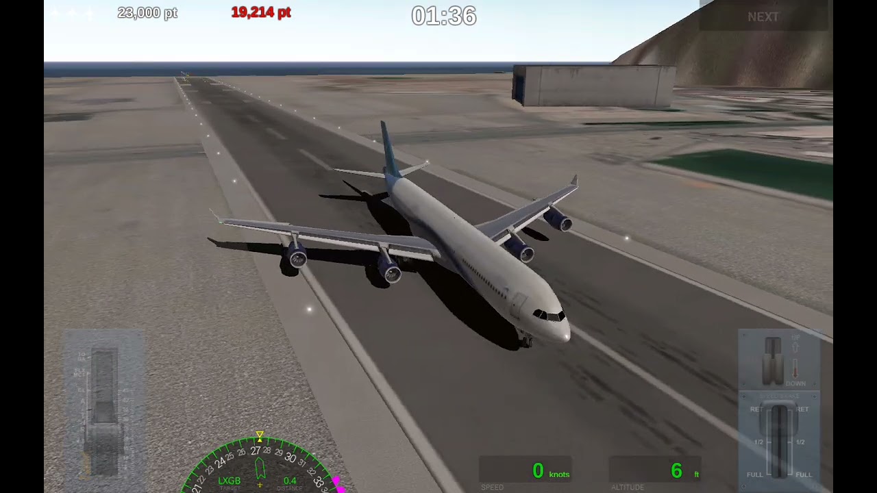 Ummmmmm extrem landing