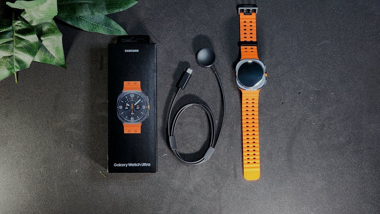 Galaxy watch ultra unboxing and setup