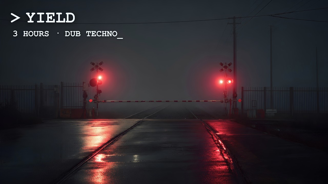 YIELD // Analog Dub Techno for Deep Work &middot; 3 Hours &middot; No Drops
