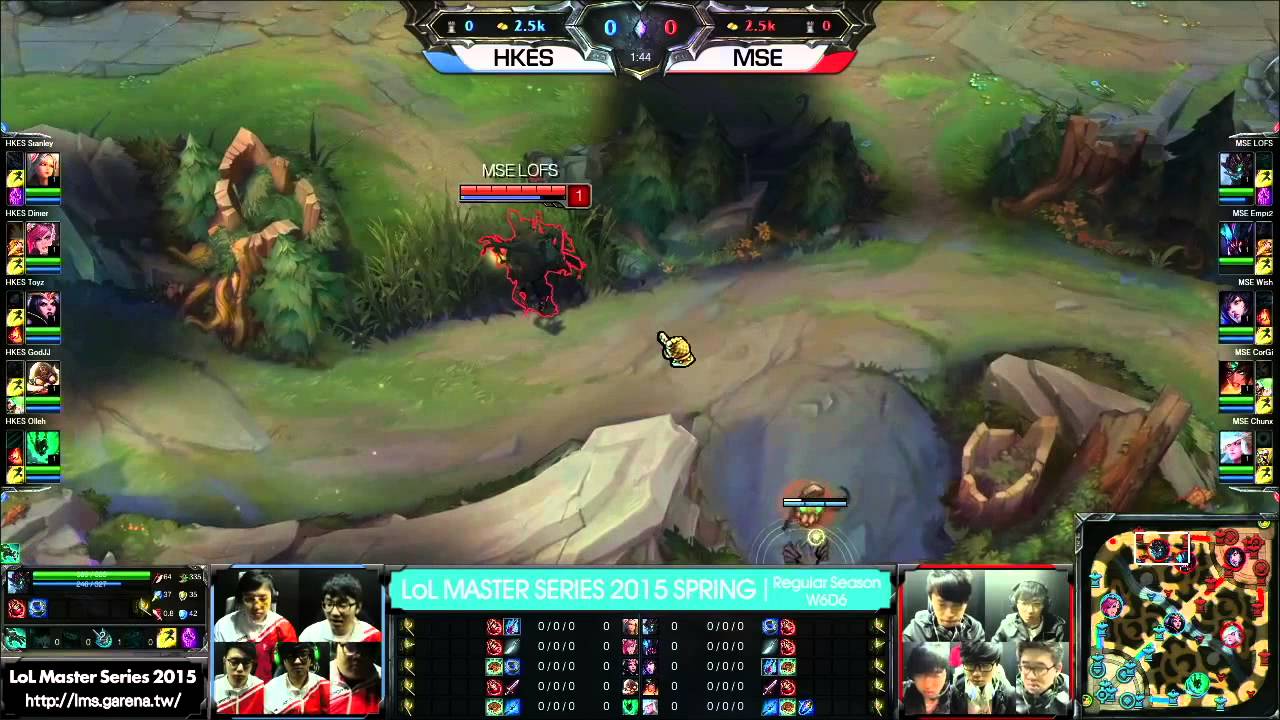 HongKong eSports vs Midnight Sun LMS Spring 2015 W7D1 HKES vs MSE