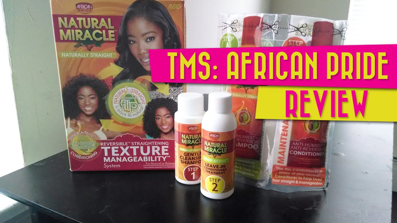 Review: African Pride Natural Miracle Texture Manageability System | Ammina Rose