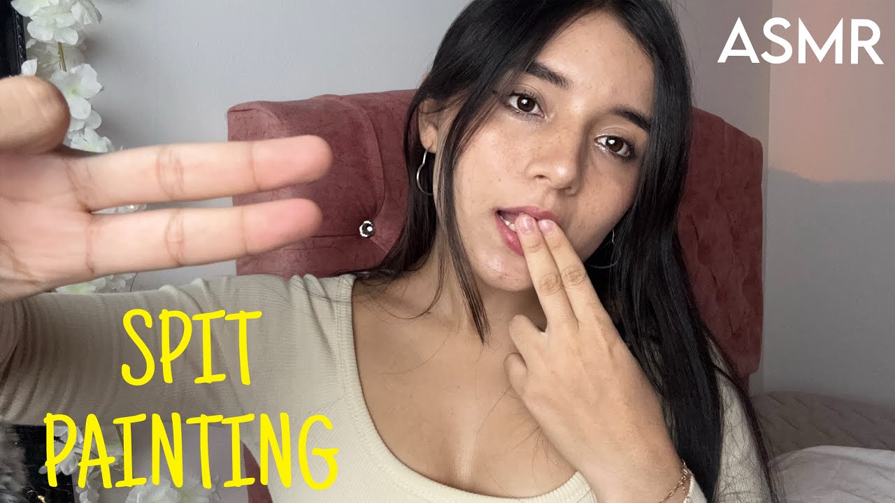Asmr Spit PAINTING ♡ Mucha BABIT4