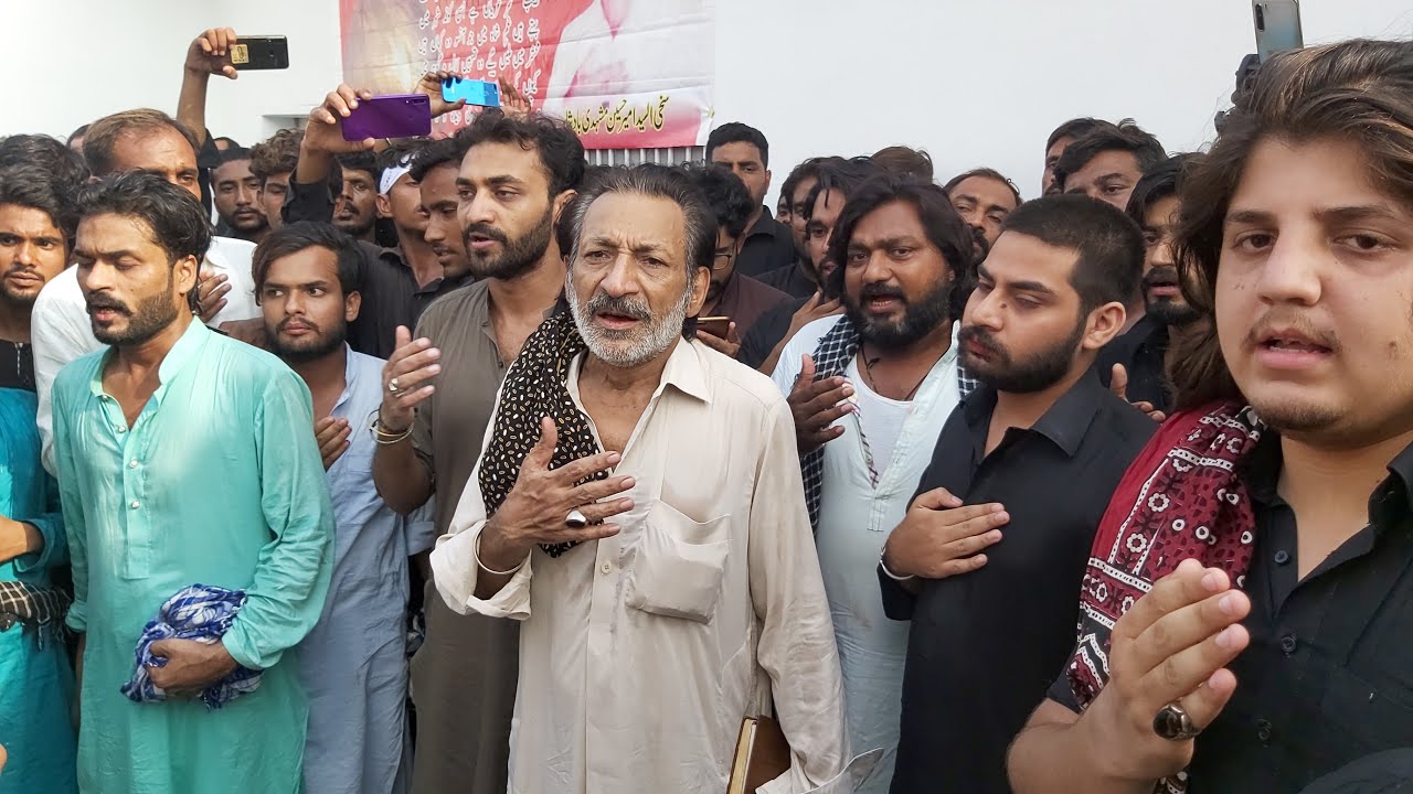 Hassan Sadiq - Tu Ratt Na Roya Kr - Noha Live - At Jhamra Shrief 2020 Pakistan.