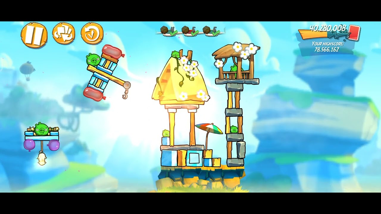 Angry Birds Mighty Eagle Bootcamp  clear room 10/ AB2 MEBC Today #020226