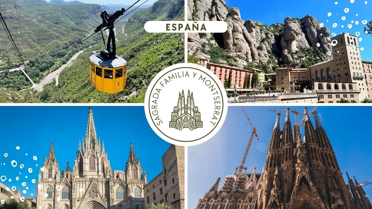 Montserrat y Sagrada Familia, España