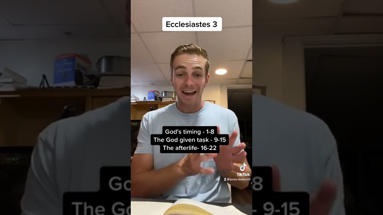 Ecclesiastes 3