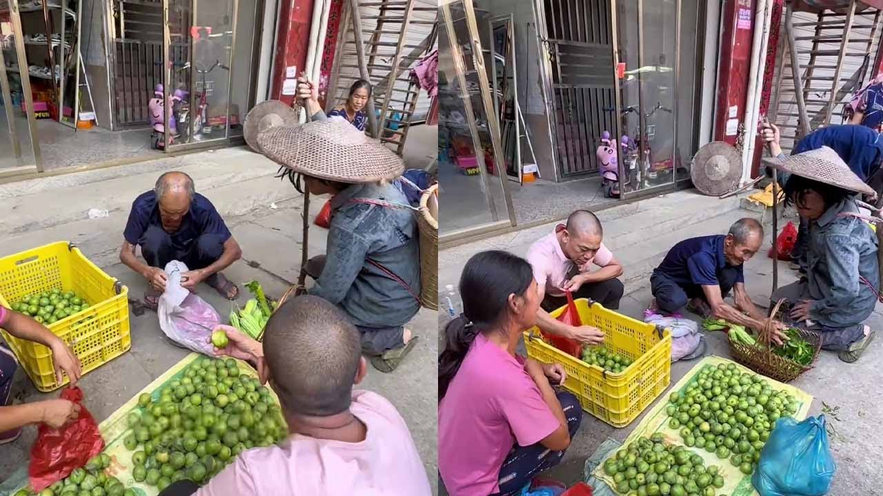 阿義假扮乞丐上市集乞討，惡毒大娘竟給辣椒整蠱阿義，阿義當場直接讓她後悔！ 【阿義走鄉村】