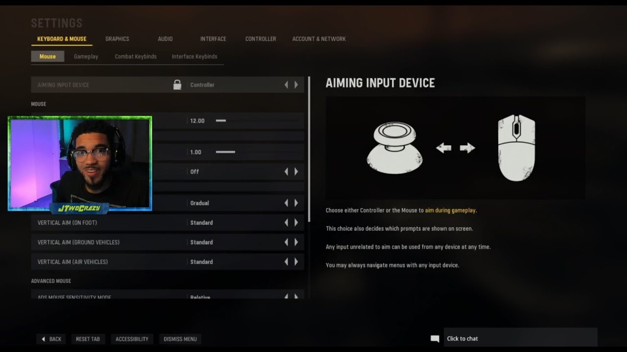 THIS is how you FIX locked AIMING INPUT DEVICE on Call of Duty: Vanguard!