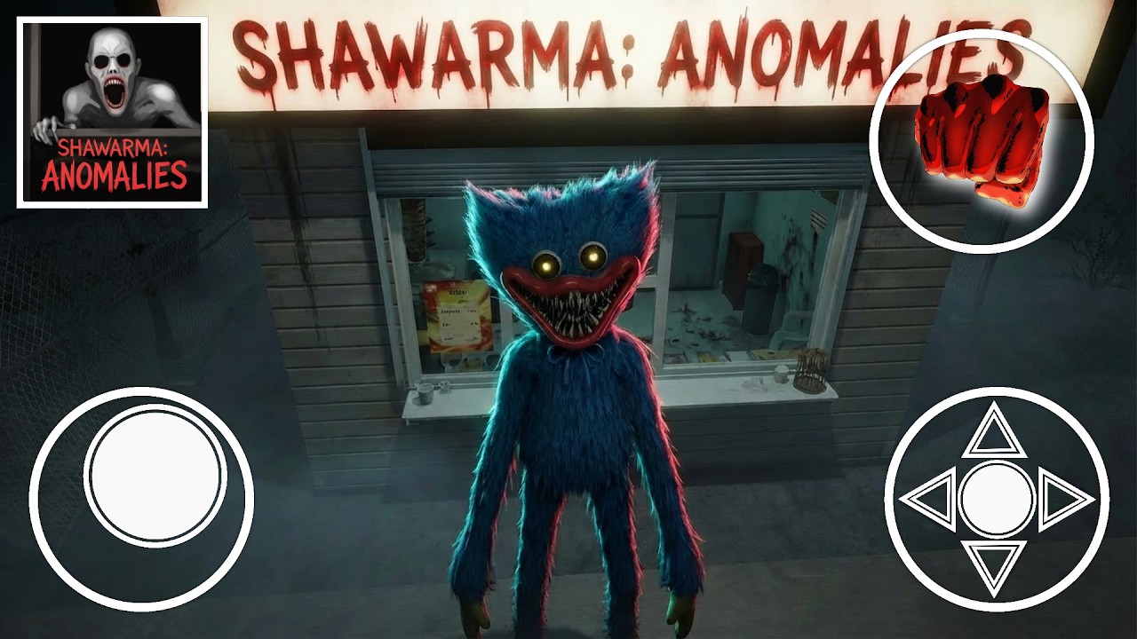 What If i BECOME a HUGGY WAGGY? | Scary Shawarma Kiosk: The ANOMALY - Roblox
