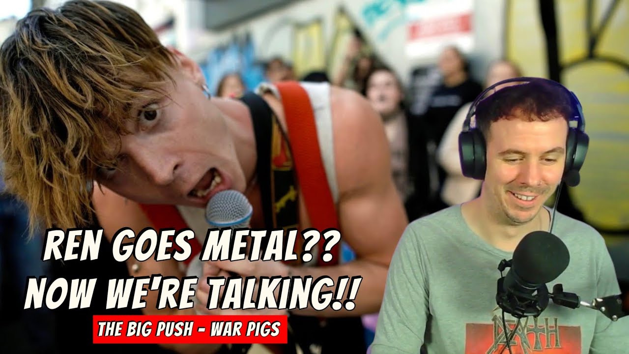 Metalhead vs The Big Push – “War Pigs” (Black Sabbath Cover) | First Time Reaction 🎶🔥