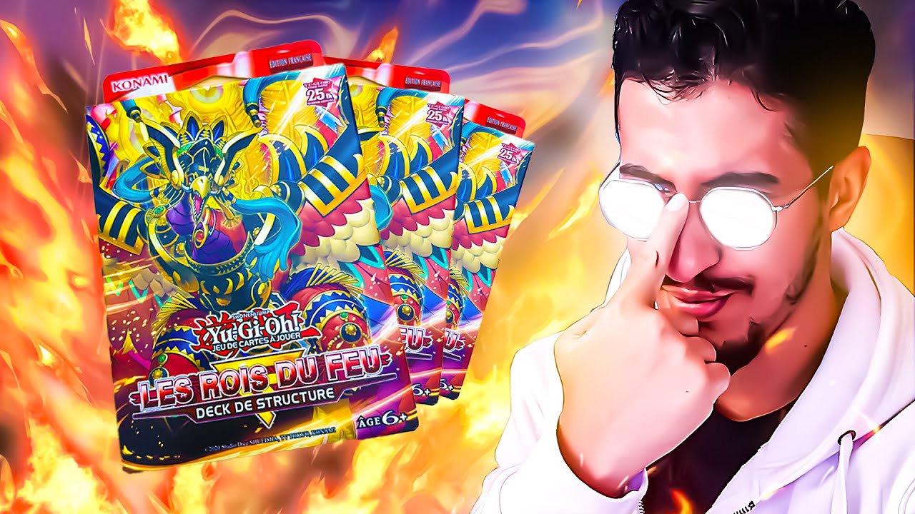 Découverte du Nouveau Deck de Structure : Les Rois du Feu | Yu-Gi-Oh! [AVP]