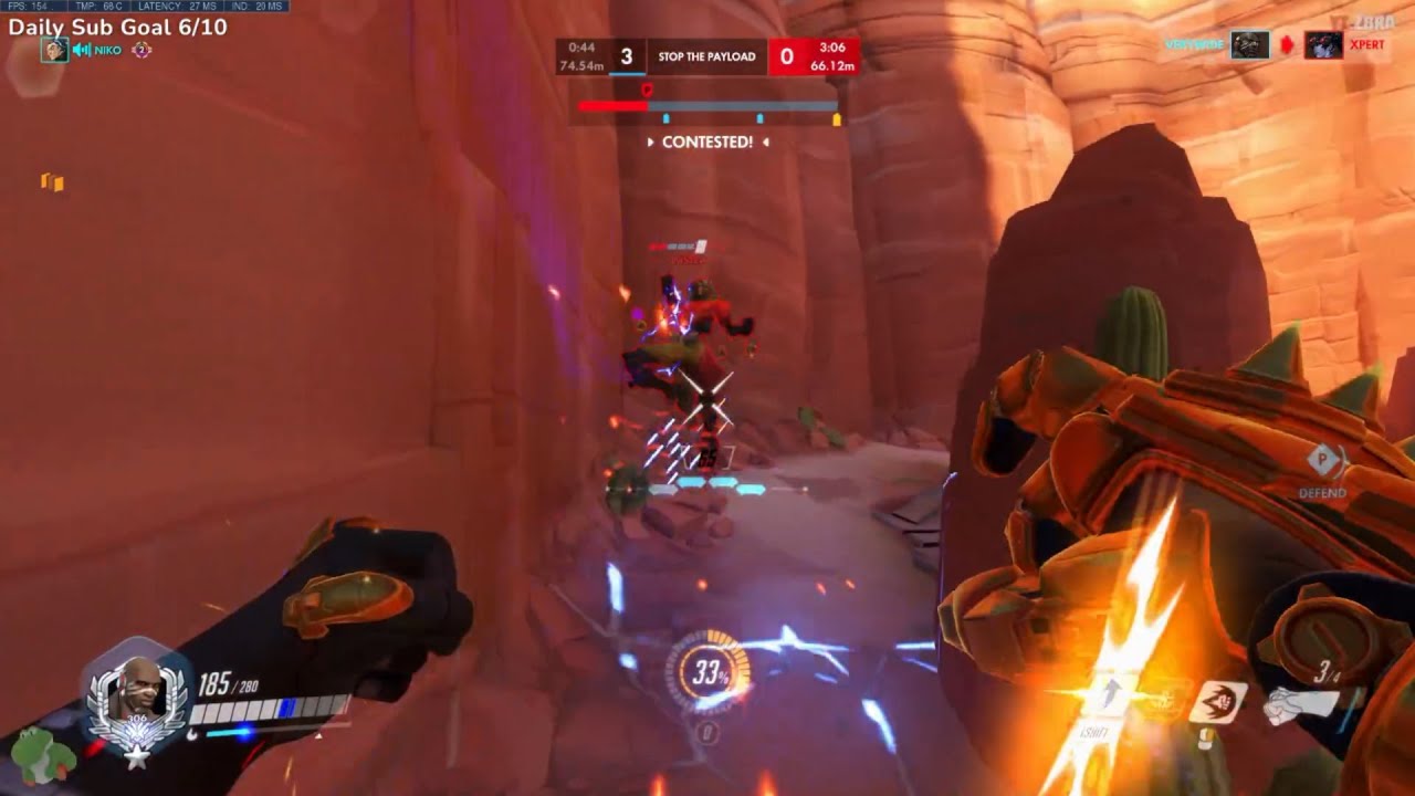 Overwatch Doomfist God ZBRA One Last Ride For DPS Doomfist
