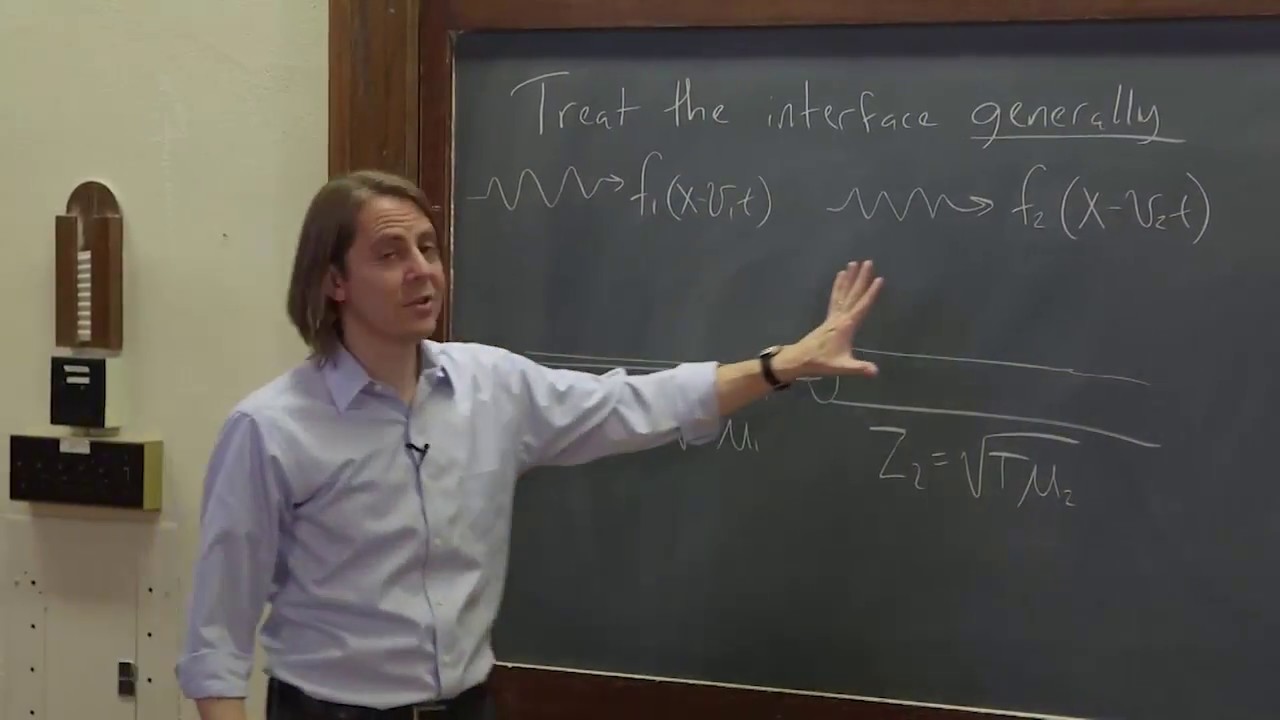 PHYS 201 | Wave Interface 4 - Boundary Conditions