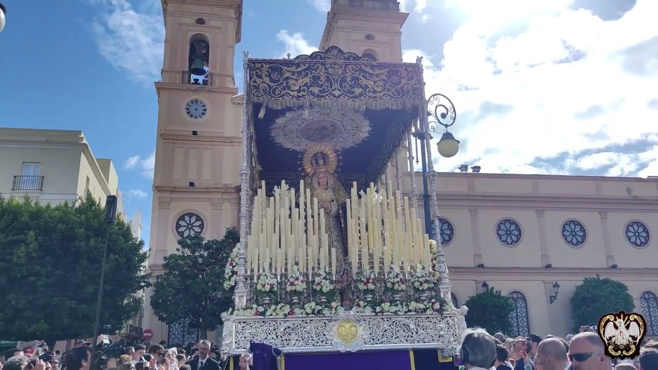 Lágrimas (Columna), salida, Ancha y San José, Martes Santo Cádiz 2025