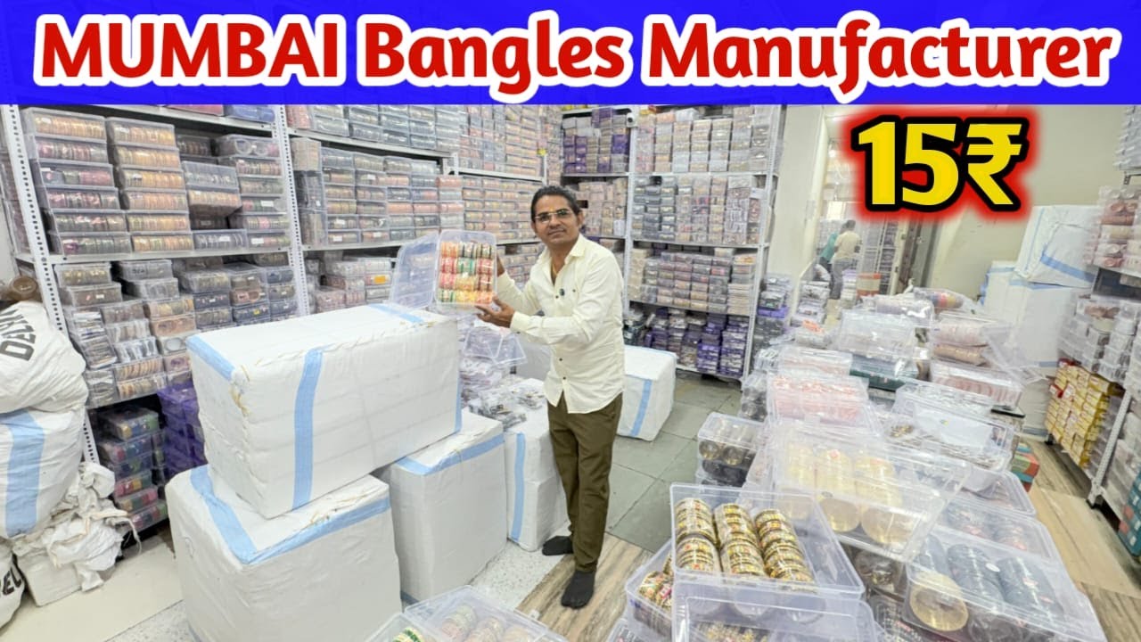 Mumbai Bangles Manufacturer | Mumbai's BIGGEST Bangles Wholesale Market | Majisa Bangles Mumbai