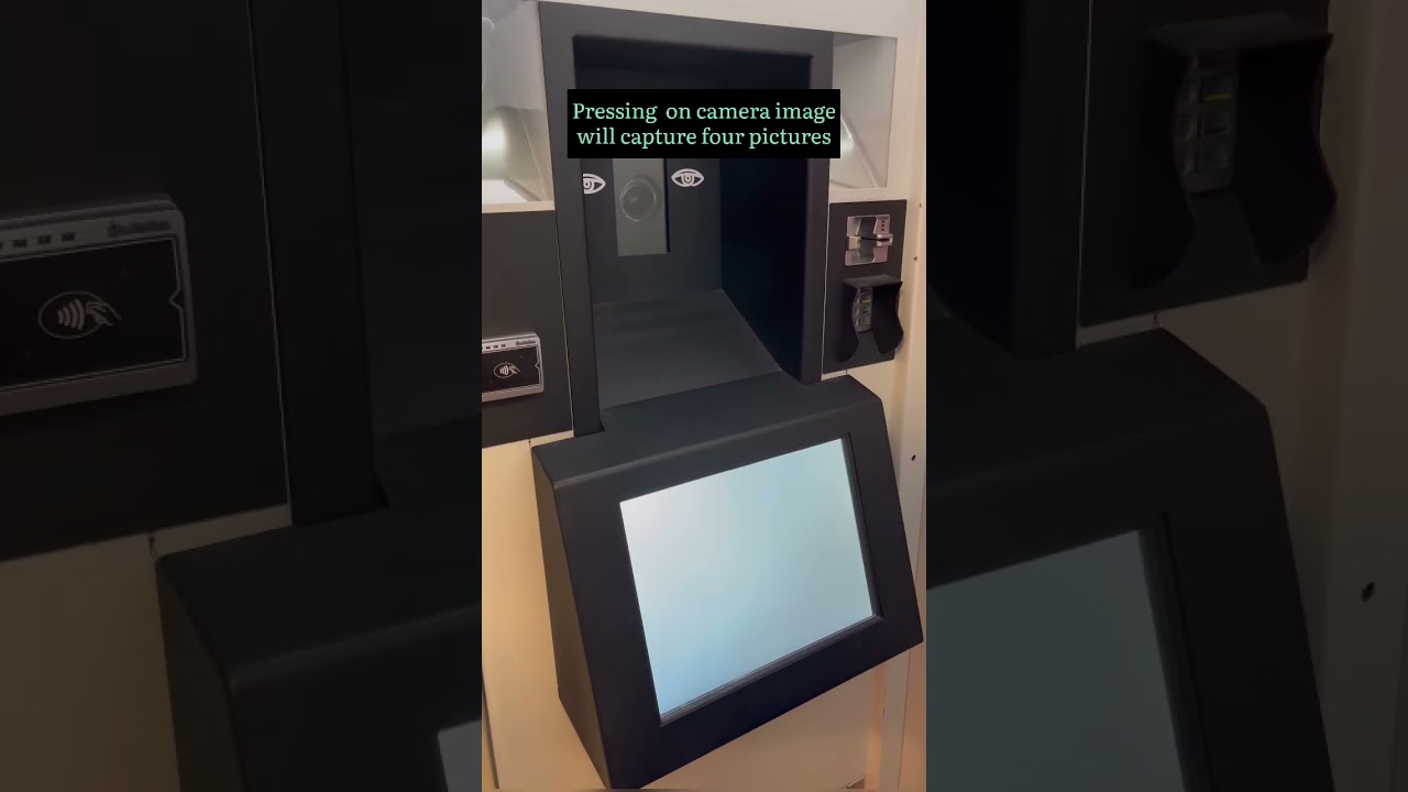 Passport size photo in Stockholm, Sweden | Photo automat | Automatic Photo Booth