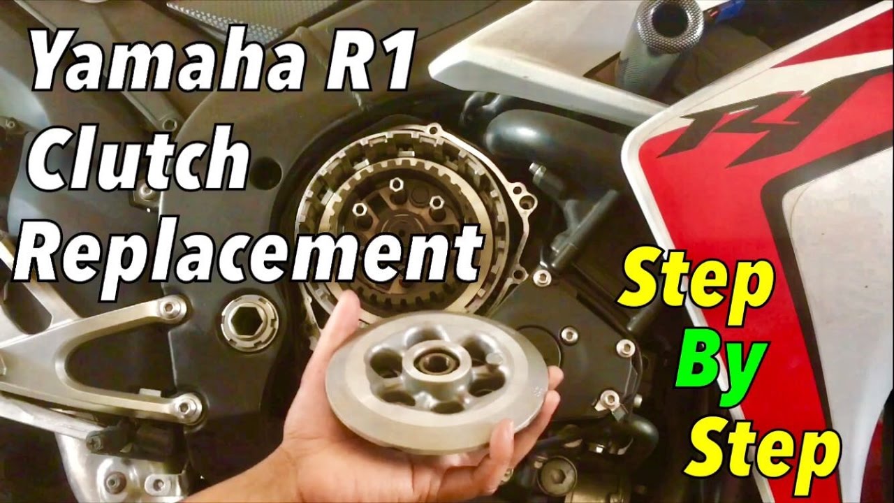 ЗАМЕНА СЦЕПЛЕНИЯ YAMAHA R1 (пошагово и подробно)