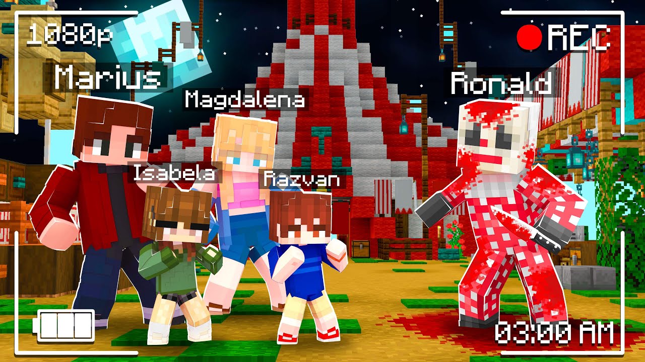 Minecraft : Clownul Ucigaș ! (Filmul Full)