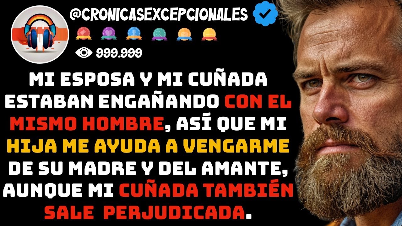 Mi ESPOSA y mi Cuñada Estaban Engañando con el Mismo Hombre, Así que mi Hija me Ayuda a VENGARME...