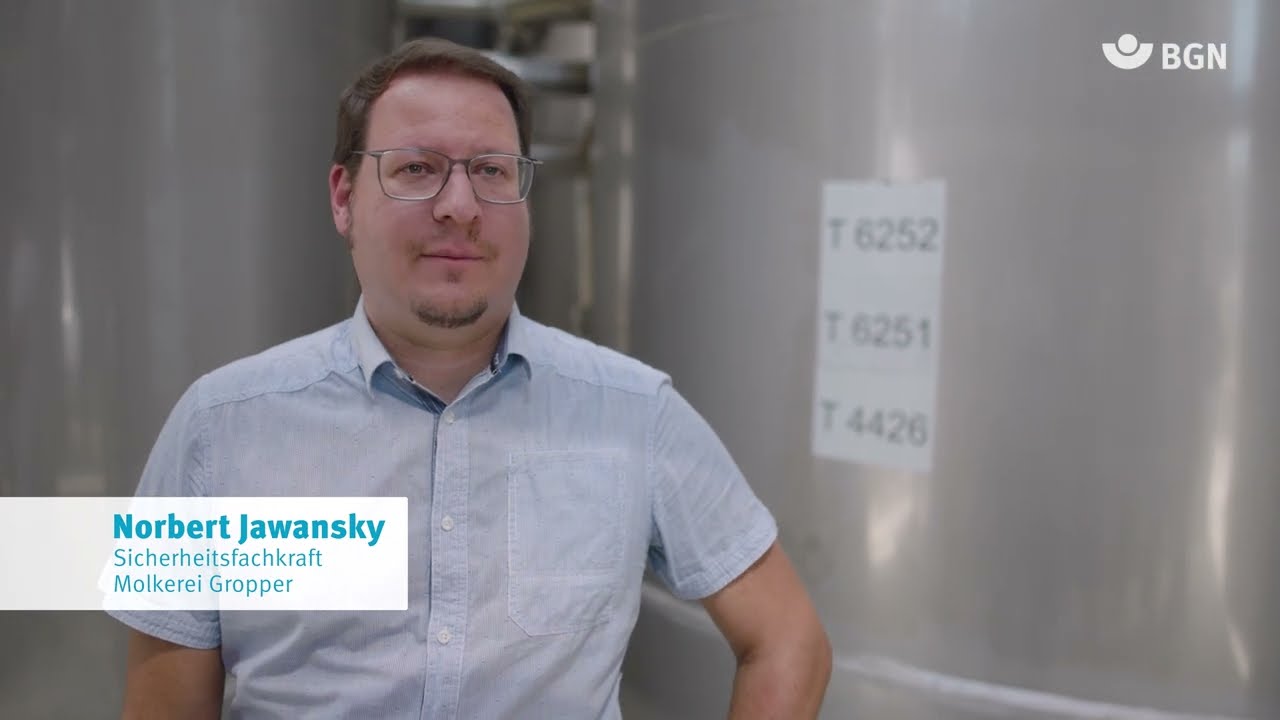 BGN-Präventionspreis 2022 für Molkerei Gropper GmbH & Co. KG