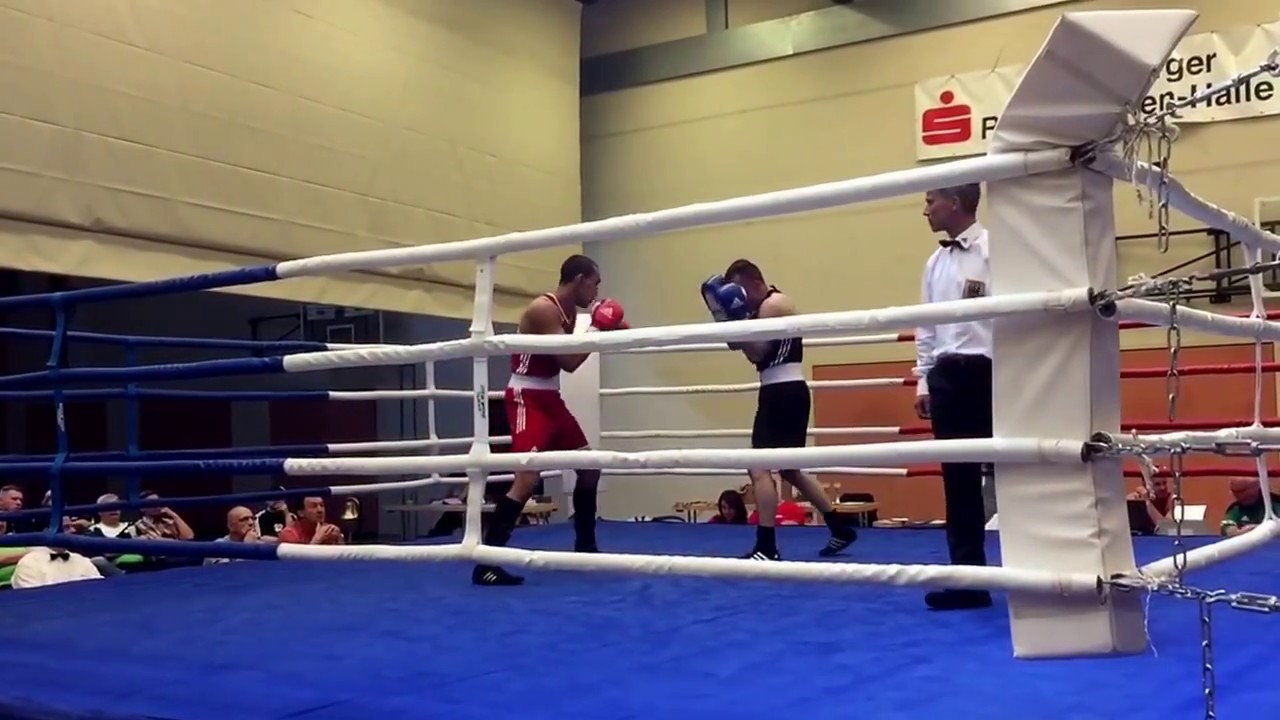 Boxkampf Landes Meisterschaft Sachsen-Anhalt 20.05.2017 Ali Raschid Round 1