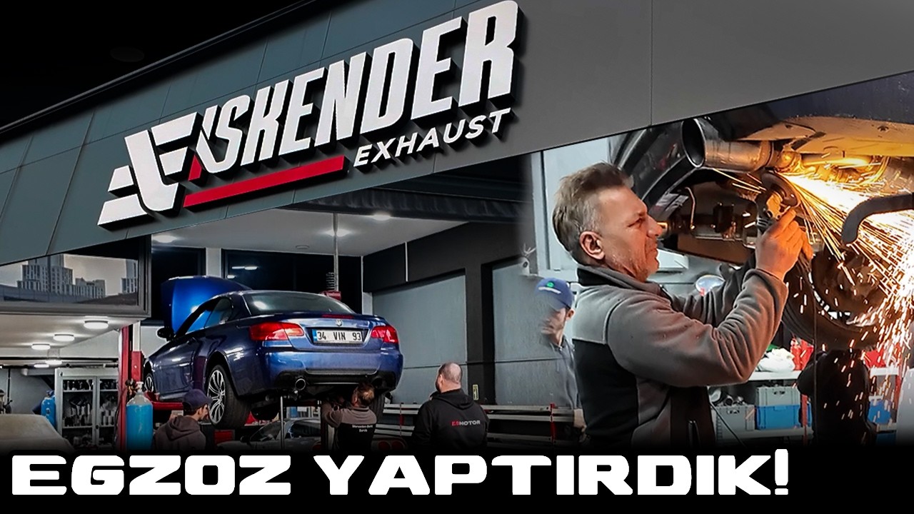 Arabanın Egzozunu Komple Değiştirdik! (İSKENDER EGZOZ) | VIN 93 B&ouml;l&uuml;m #1
