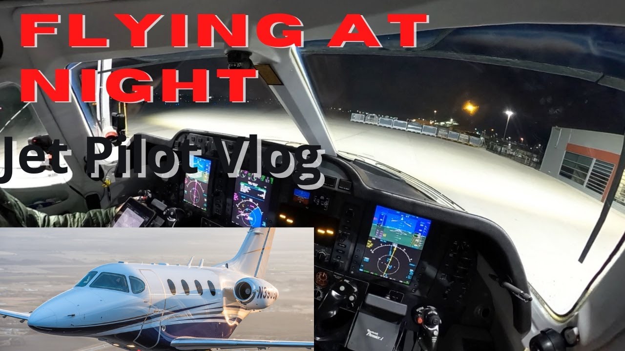 Night Flier- Private Jet Into the Night!