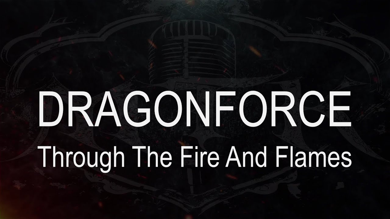 Dragonforce || Through The Fire And Flames [ Karaoke + Instrumental ]
