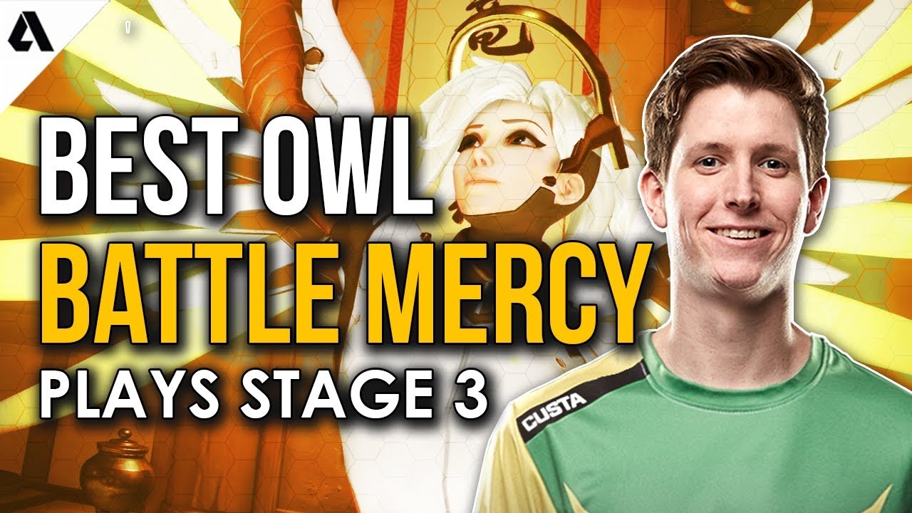 Best Overwatch League Battle Mercy Plays - OWL Stage 3