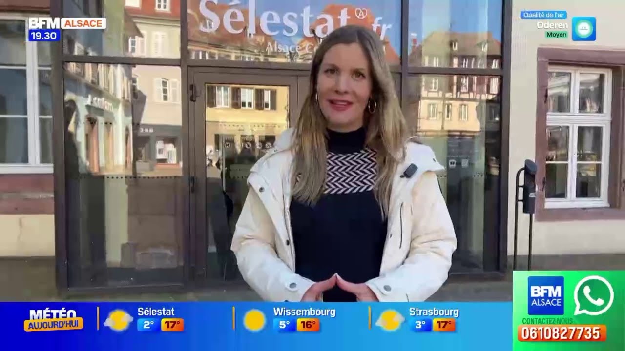 Municipales à Sélestat : Elise Godeau à la rencontre des candidats