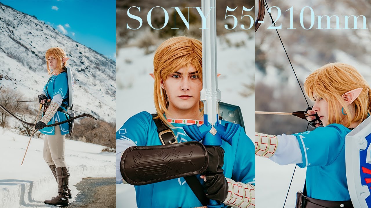 Sony 55-210mm F4.5-6.3 photoshoot BTS