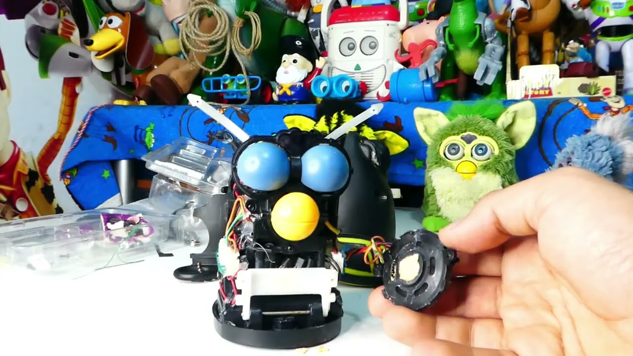 REPARACIÓN DE UN FURBY ANTIGUO VERSIÓN ELEPHANT 1998/ TIGERS ELECTRONICS