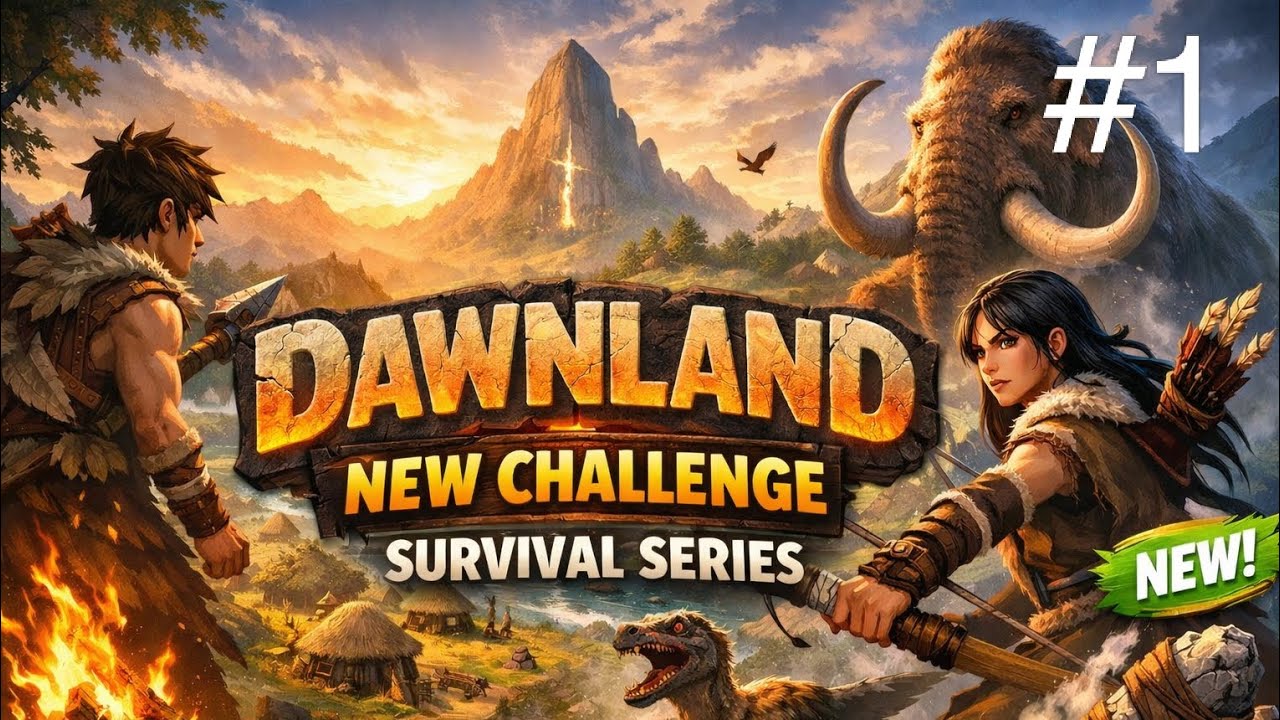 Dawnland Survival series #1                                  #survival gameplay#new gameplay 😄