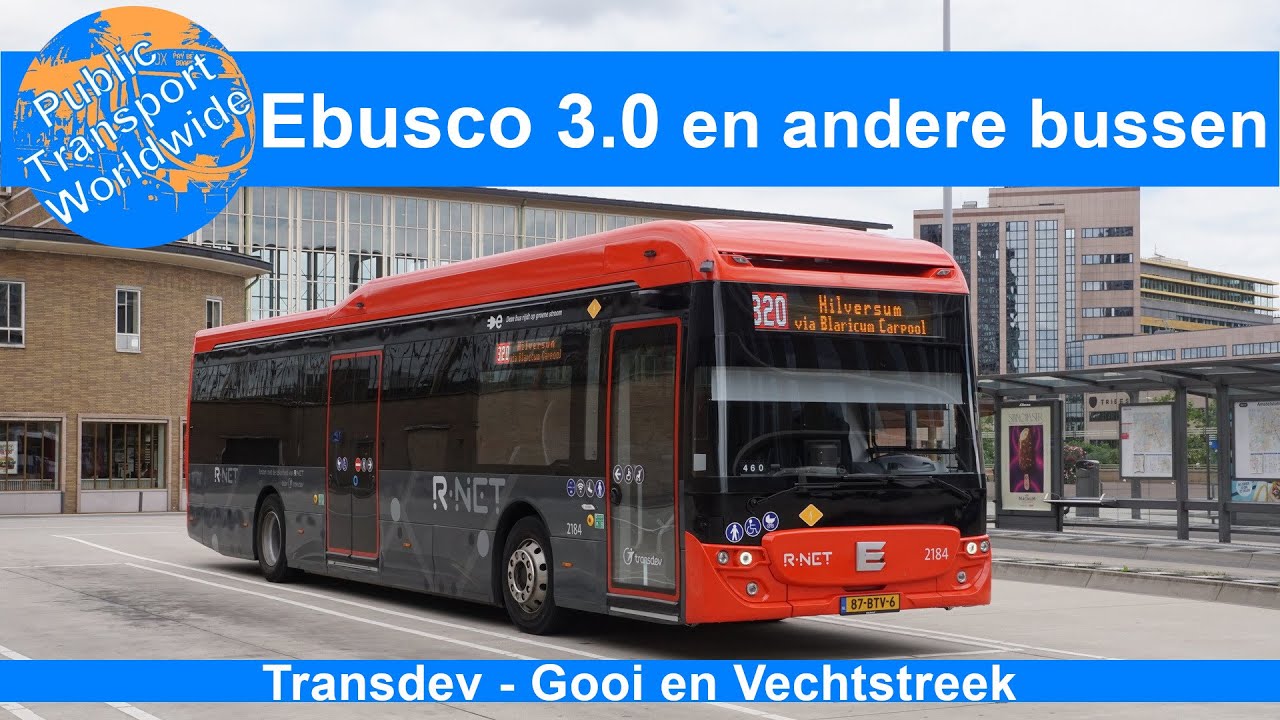 Transdev EBUSCO 3.0 en andere bussen - Gooi- en Vechtstreek