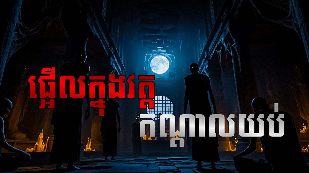 ផ្អើលក្នុងវត្តទាំងកណ្តាយប់ | Ghost story | Domnal
