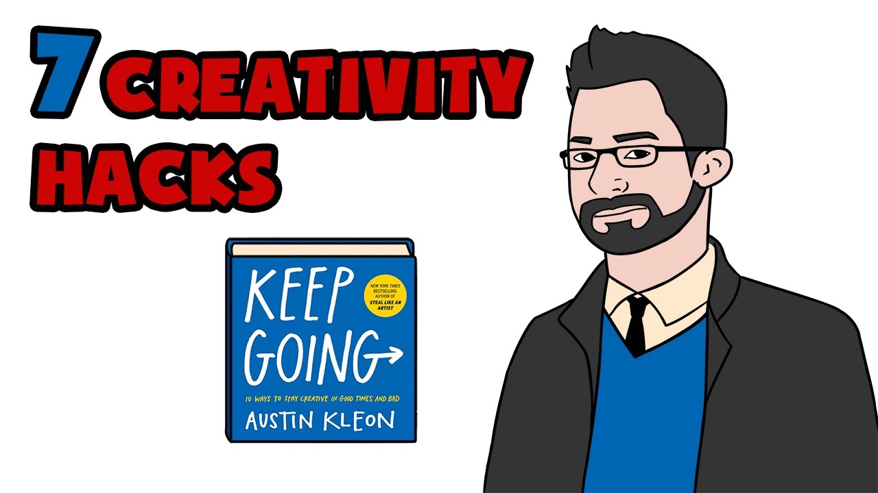 Keep Going Book | By Austin Kleon | Animated Summary