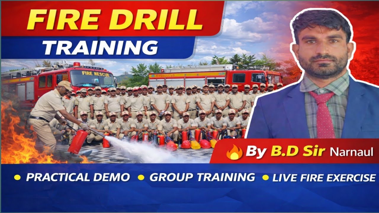 Fire Drill # Fire Technical Training # Fire Fighting Training # Fire Discipline # 