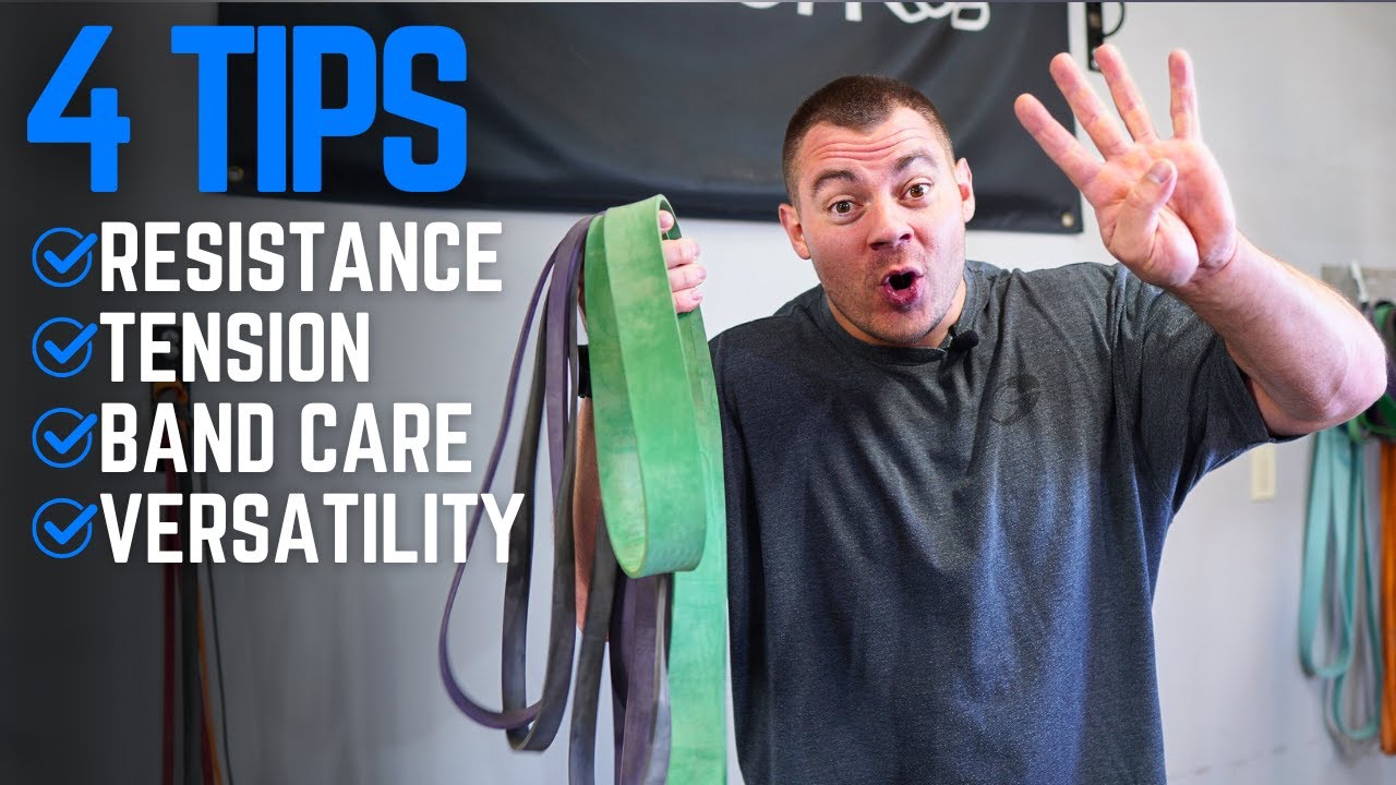 Are You Using Resistance Bands Wrong? 4 Key Tips!