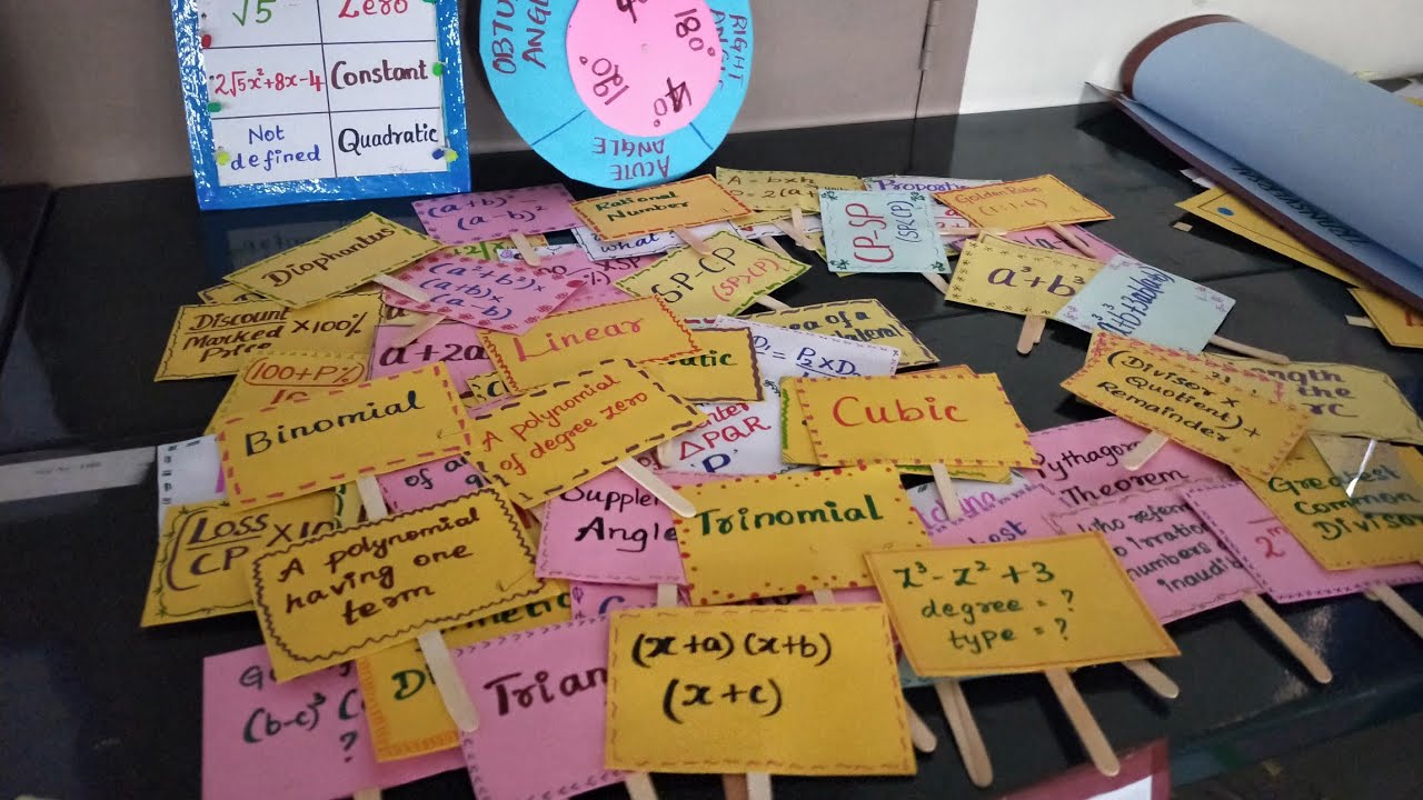 B.Ed Flash Cards ideas like,share, subscribe Maths Level 1 & Level 2 TLM/B.ed maths flash cards