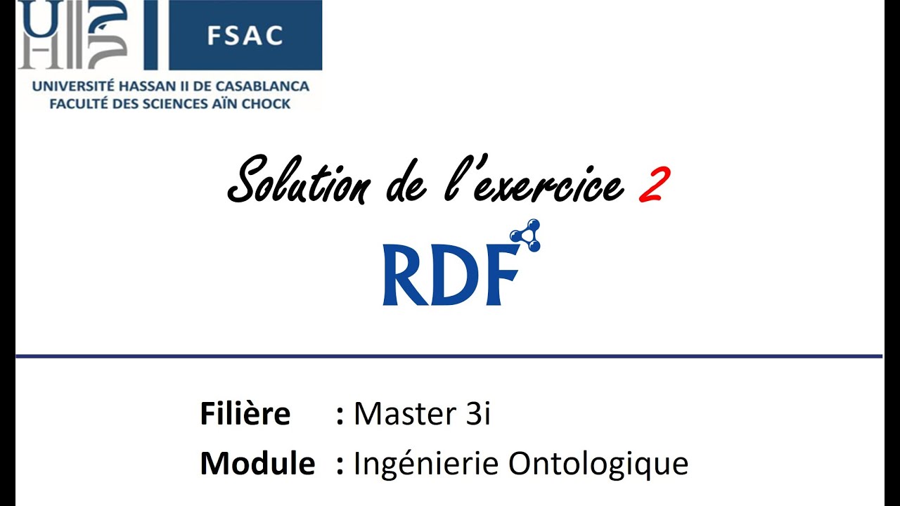 Solution exercice 2 RDF