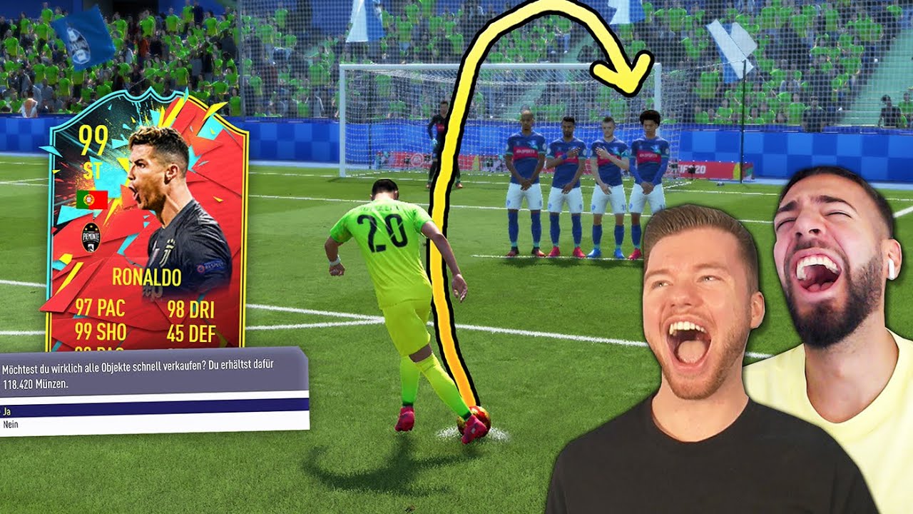 FIFA 20: RABONA FREISTOß DISCARD CHALLENGE 🔥🔥 PROOWNEZ vs WAKEZ