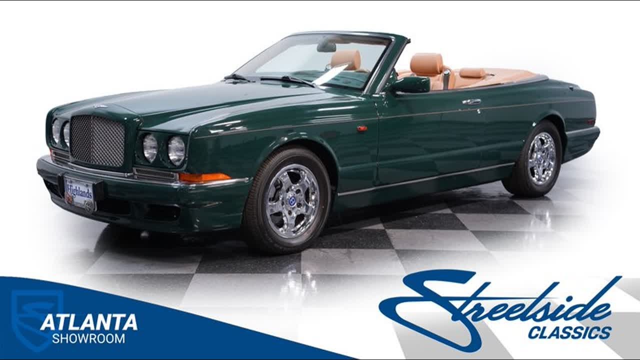 1998 Bentley Azure Convertible 8918-ATL for sale | Charlotte, Atlanta, Dallas, Tampa, Phoenix, ...